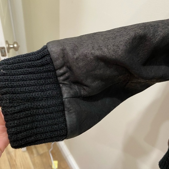 Sea New York / leopard leather bomber jacket - Picture 4 of 6